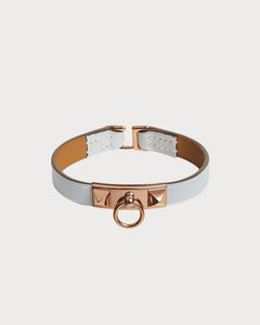 HERMES Rivale Mini Bracelet | 愛馬仕 手帶 (迷你/White/玫瑰金)
