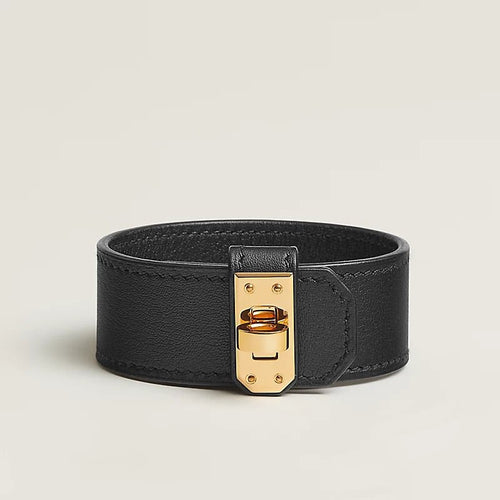HERMES Small Kelly Twist Bracelet | 愛馬仕 Kelly手帶 (Black)