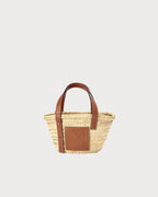 LOEWE Small Basket Bag | 羅意威 草籃袋 (細碼/啡色) - LondonKelly 英國名牌代購