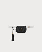YSL SAINT LAURENT Lou Belt Bag | 聖羅蘭 腰包 (黑色)