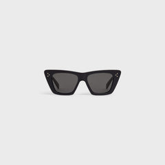CELINE Women's Cat Eye S187 Sunglasses in Acetate | Celine Sunglasses (Multicolor)