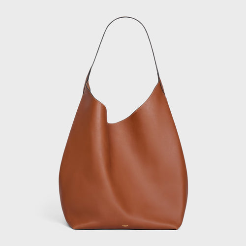 CELINE Large Hobo in Supple Natural Calfskin | 賽琳 腋下袋 (大碼/啡色)