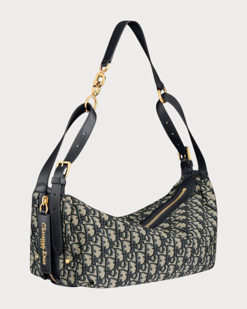 CHRISTIAN DIOR Medium D-Journey Bag | Dior handbag (blue presbyopia)