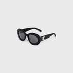 CELINE Women's Triomphe Skate 01 sunglasses in Acetate | CELINE sunglasses (multi-color)