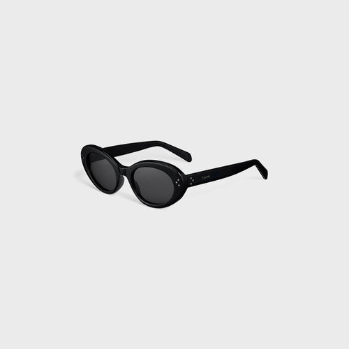 CELINE Cat Eye S193 Sunglasses | Celine Sunglasses (Black) 