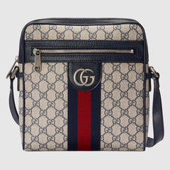 GUCCI Ophidia GG Small Messenger Bag | Gucci Men's Messenger Bag (Multicolor) 