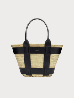 DEMELLIER The Santorini | Multicolor Straw Bag