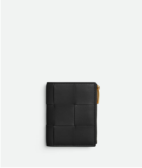 BOTTEGA VENETA Small Bi-Fold Zip Wallet | 葆蝶家 銀包 (多色)