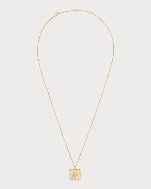CELINE Triomphe Nightfall Necklace | Celine Necklace (Gold)