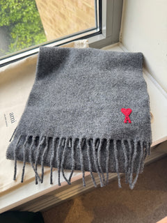 AMI PARIS Men's Ami de Coeur Scarf | 阿米巴黎 男仕頸巾 (多色)