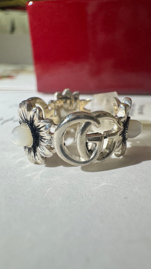 GUCCI Double G Mother of Pearl Ring | 古馳 戒指 (多色)