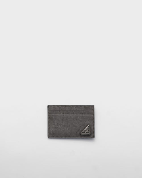 PRADA 2MC047 Men's Saffiano Leather Money Clip Card Holder | 普拉達 男仕卡套 (多色)
