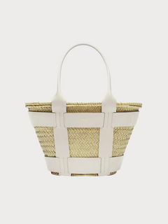 DEMELLIER The Santorini | Multicolor Straw Bag