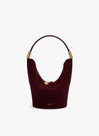 ALAIA Shape Small Bag In Suede Goatskin And Calfskin | 腋下袋 (紅色) - LondonKelly 英國名牌代購