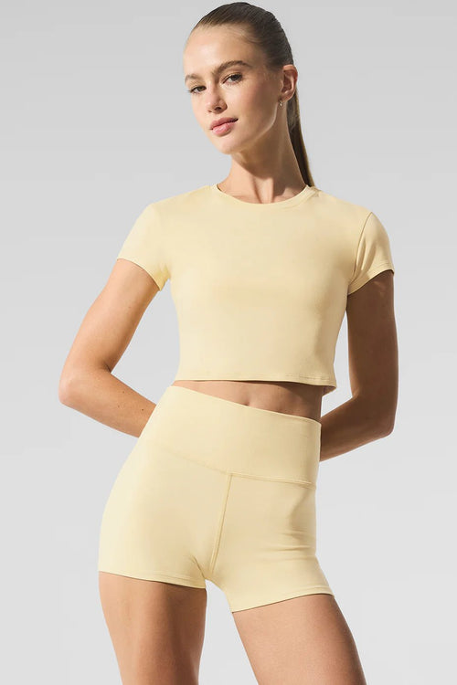 ALO YOGA Soft Crop Finesse Short Sleeve | 短版短袖上衣 (多色) - LondonKelly 英國名牌代購