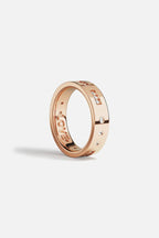 APM MONACO P20448OX LOVE Morse Code Ring | 摩斯密碼戒指 (玫瑰金) - LondonKelly 英國名牌代購