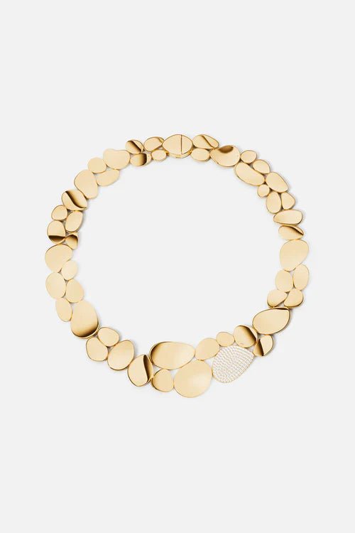 APM MONACO YC7957OX Statement Galet Choker | 頸鏈 (金色) - LondonKelly 英國名牌代購