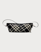 BURBERRY Check Bag Black Leather(Mini/Black) - LONDONKELLY 英國名牌代購
