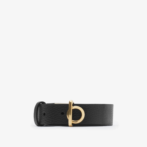 BURBERRY Leather Rocking Horse Belt Black | 博柏利 皮帶 (黑色) - LondonKelly 英國名牌代購