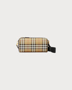 BURBERRY Vintage Check Barrel Bag | 博柏利 圓筒手袋 (米色)