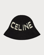CELINE Beanie crocheted cotton(Black) - LONDONKELLY 英國名牌代購