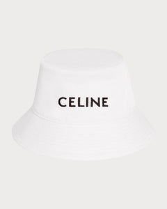 CELINE (M) Embroidered Bucket Hat Cotton(4 Colors) - LONDONKELLY 英國名牌代購