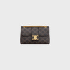 CELINE Teen Celine Victoire Bag In Triomphe Canvas | 賽琳 手袋 (啡色) - LondonKelly 英國名牌代購