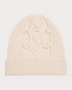 CELINE Triomphe Beanie Wool(White) - LONDONKELLY 英國名牌代購