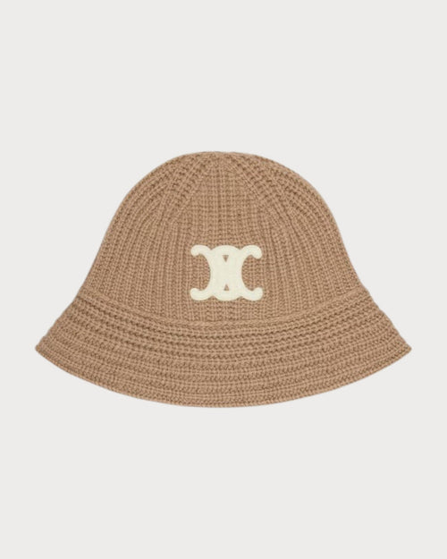 CELINE Triomphe Cloche Beanie Wool(4 Colors) - LONDONKELLY 英國名牌代購