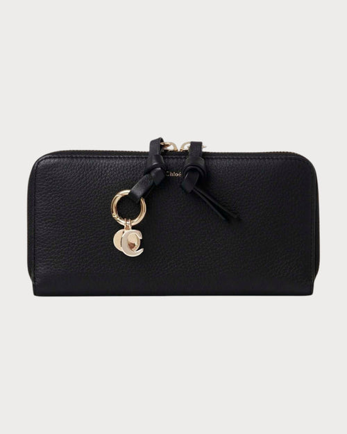 CHLOE Alphabet Long Wallet | 蔻依 長銀包 (Black)