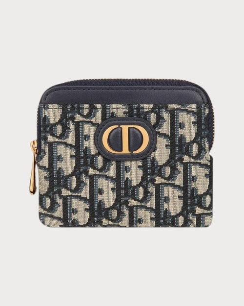 CHRISTIAN DIOR 30 Montaigne Lavender Wallet | 迪奧 銀包 (藍色老花) - LONDONKELLY 英國名牌代購