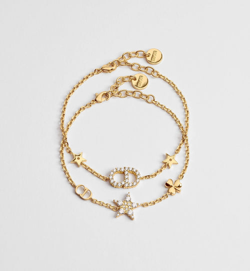 CHRISTIAN DIOR Clair D Lune Bracelet Set | 迪奧 手鏈 (金色) - LONDONKELLY 英國名牌代購