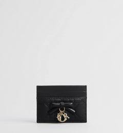 CHRISTIAN DIOR Lady Dior Freesia Card Holder | 迪奧 蝴蝶結卡套 (多色) - LondonKelly 英國名牌代購