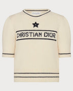 CHRISTIAN DIOR Short Sleeve Sweater Cashmere(2 Colors) - LONDONKELLY 英國名牌代購