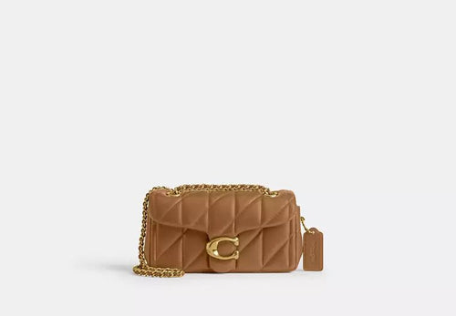 COACH Tabby Shoulder Bag 20 With Pillow Quilting | 斜咩袋 (啡色) - LondonKelly 英國名牌代購