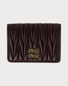 MIU MIU Nappa Leather Card Holder | Miu Miu Card Holder Wallet (Multicolor) 