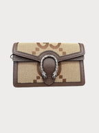 GUCCI Jumbo GG Supermini Bag Leather(Brown) - LONDONKELLY 英國名牌代購