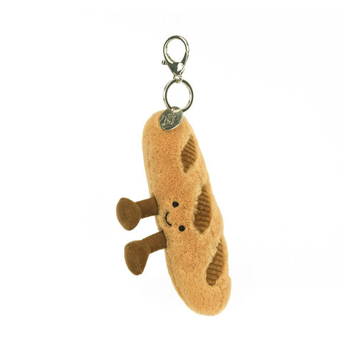 JELLYCAT Amuseables Baguette Bag Charm | 法國麵包手袋吊飾 (啡色) - LondonKelly 英國名牌代購