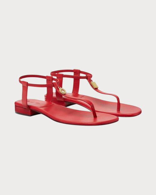 LORO PIANA Mindil Infra Sandal | 諾悠翩雅 涼鞋 (紅色) - LONDONKELLY 英國名牌代購