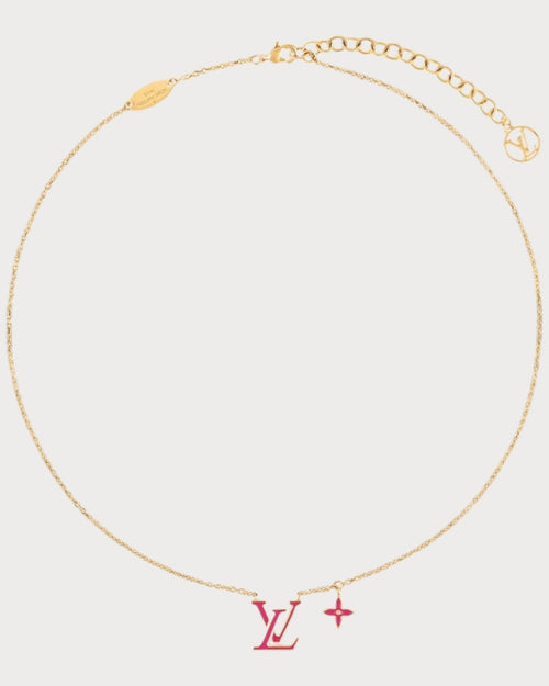 LOUIS VUITTON M01215 LV Iconic Enamel Necklace | 路易威登 頸鏈 (多色) - LONDONKELLY 英國名牌代購