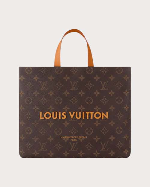 LOUIS VUITTON M13928 Shopper MM Tote Bag｜路易威登 男仕手提袋 (啡色)