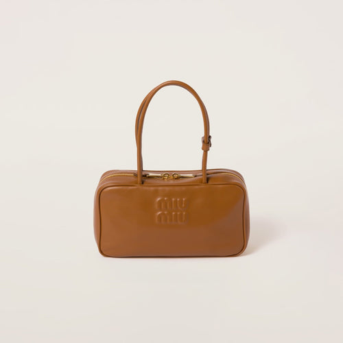 MIU MIU Beau Leather Top - Handle Bag Medium | 繆繆 手袋 (中碼/多色) - LondonKelly 英國名牌代購