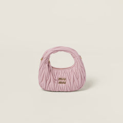 MIU MIU Wander Matelasse Nappa Leather Hobo Mini-Bag | 繆繆 迷你手袋 (多色) - LondonKelly 英國名牌代購