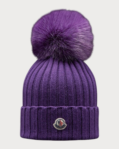 MONCLER Beanie with Pom Pom | 盟可睐 冷帽 (多色) - LondonKelly 英國名牌代購