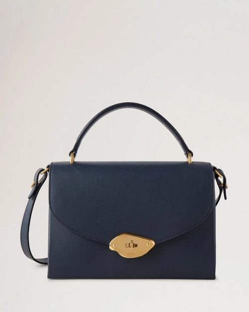 MULBERRY Lana Top Handle | 手袋 (深藍色) - LondonKelly 英國名牌代購