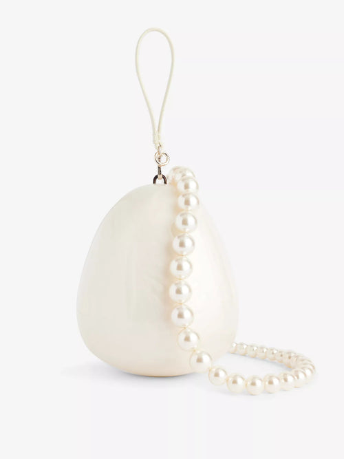 SIMONE ROCHA Large Pearl Egg Bag | 珍珠蛋手袋 (白色) - LondonKelly 英國名牌代購