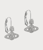 VIVIENNE WESTWOOD Mayfair Bas Relief Earrings | 西太后 耳環 (銀色) - LONDONKELLY 英國名牌代購