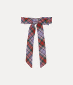VIVIENNE WESTWOOD Tartan Hair Clip | 西太后 髮夾 (格紋) - LondonKelly 英國名牌代購