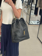 YSL SAINT LAURENT Bo Jamie Pochon Lambskin(Large/Black) - LONDONKELLY 英國名牌代購